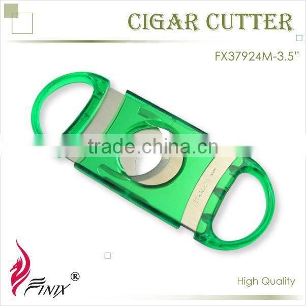 Quality Double Blades with Curved Edge Cigar Cutters