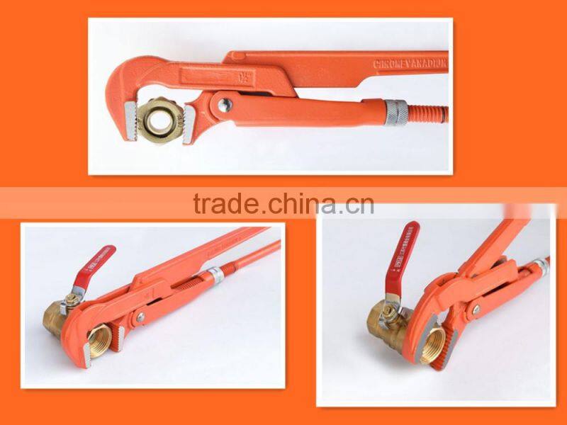 Pipe Wrench Free Sample 1" 1.5" Swedish Pattern Pipe Wrench Manufacturer