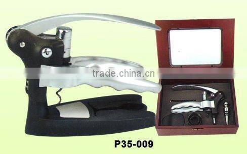 5pcs high quality stainless steel bartending set with SS holder