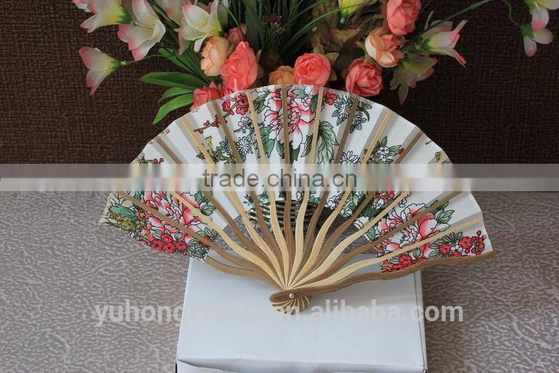 High quality bamboo hand Japanese fan