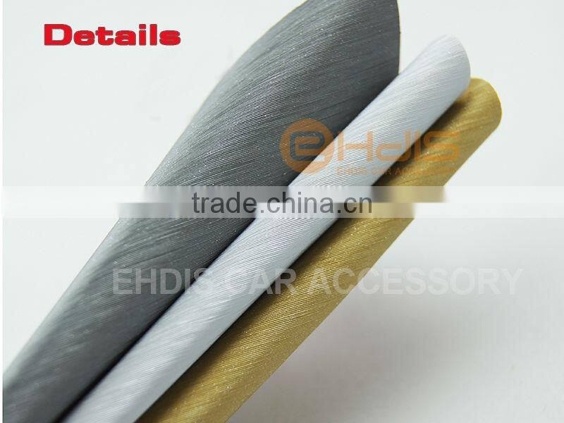 car painting sticker brushed silver color car vinyl film