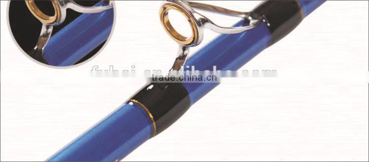 180cm Blue Paint Carbon Fiber Trolling Boat Fishing Rod