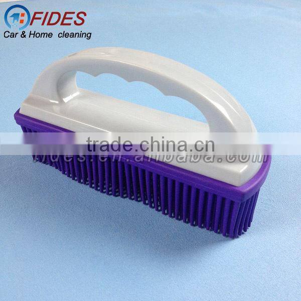 telescopic handle soft rubber tpr floor wash brush