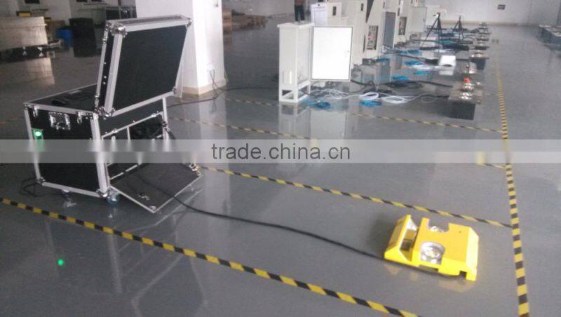 Portable under vehicle moveable inspection system