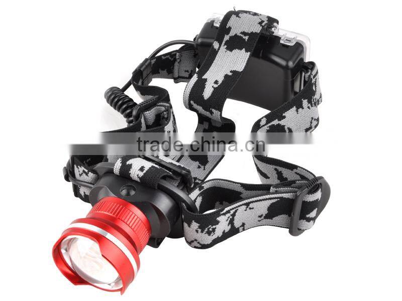 Factory Price! LED 920lm Stretch Focus Adjustable LED Headlamp