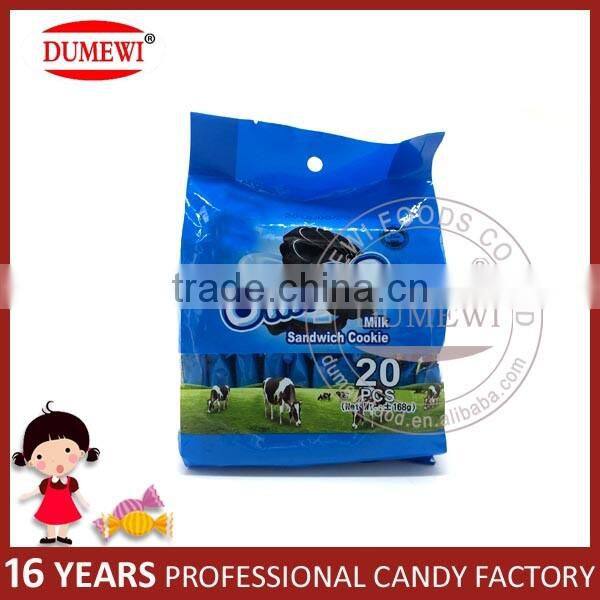 Mini Black Chocolate Coated Sandwich Biscuits