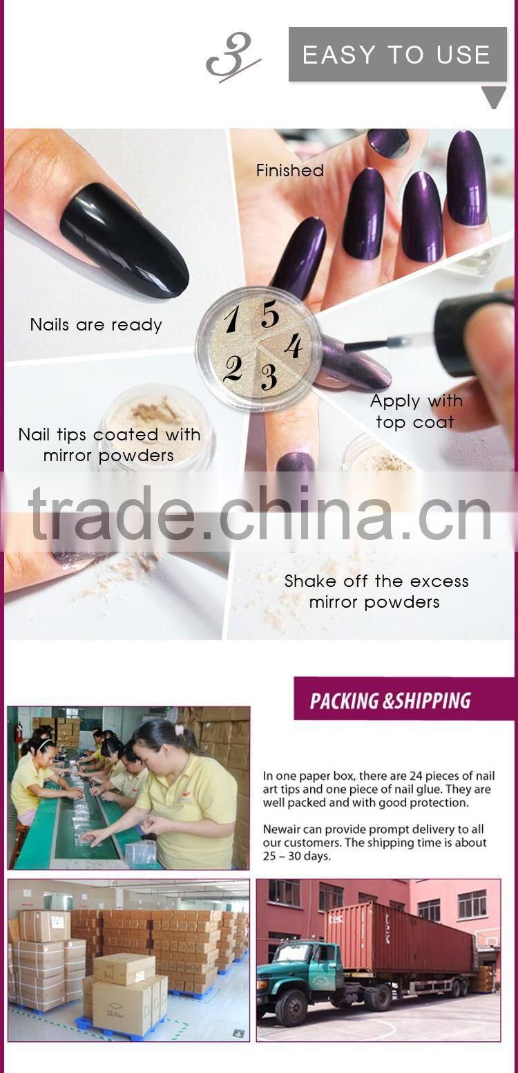 Beauty nail mirror powder mirror effect pigment nail chrome pigment powder