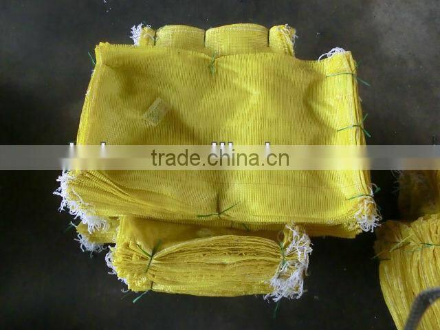 Plastic vegetables mesh bag,pp onion sack