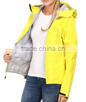 2015 ladies light weight water proof wind proof water proof coatings jacket