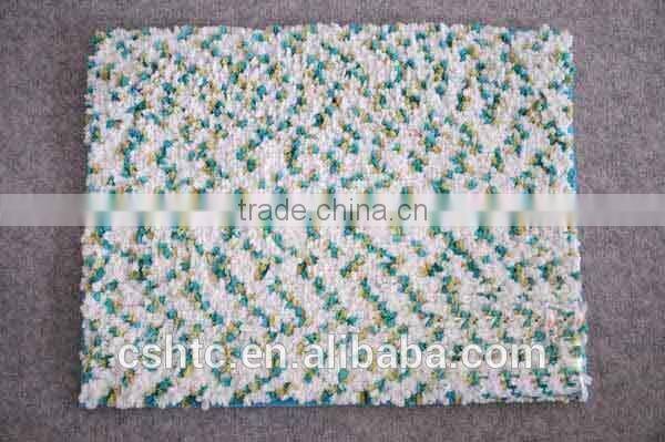 luxury acrylic forging dyed fleece carpet