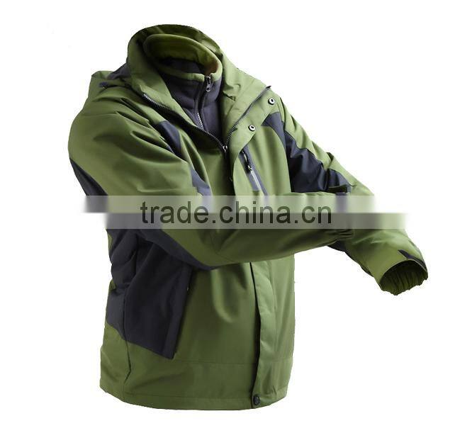 nylon waterproof outdoor jacket for hiking, windbreaker jacket