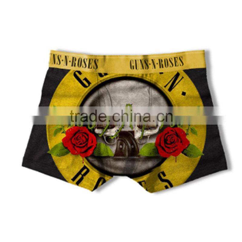 2014 high quality boxer shorts , super comfortable combed cotton spandex mix mens boxer