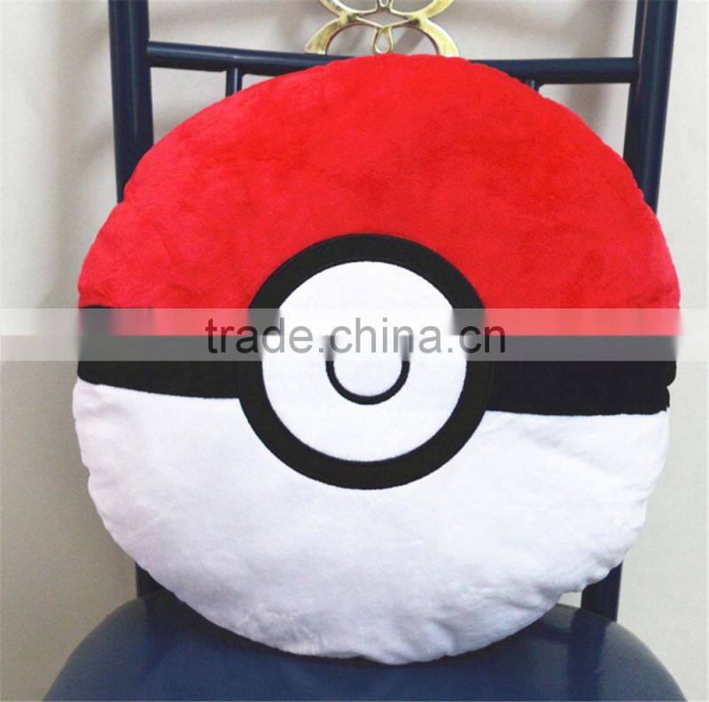 2016 custom wholesale pokemon go plush pillow