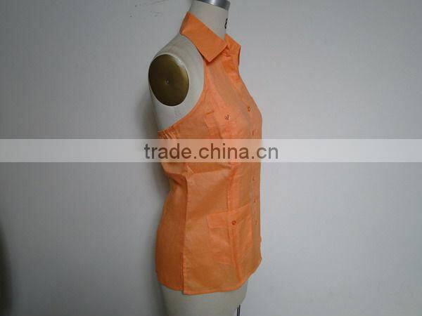 Women linen blouse fashion design
