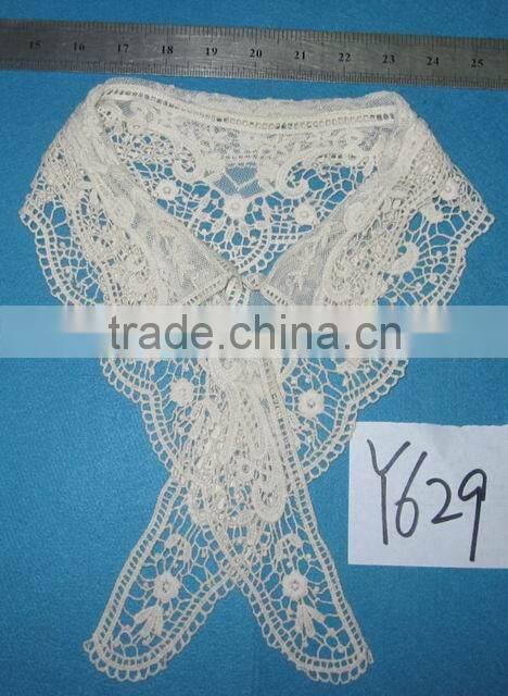2015 crochet lace knitted collar for T-Shirt pattern design