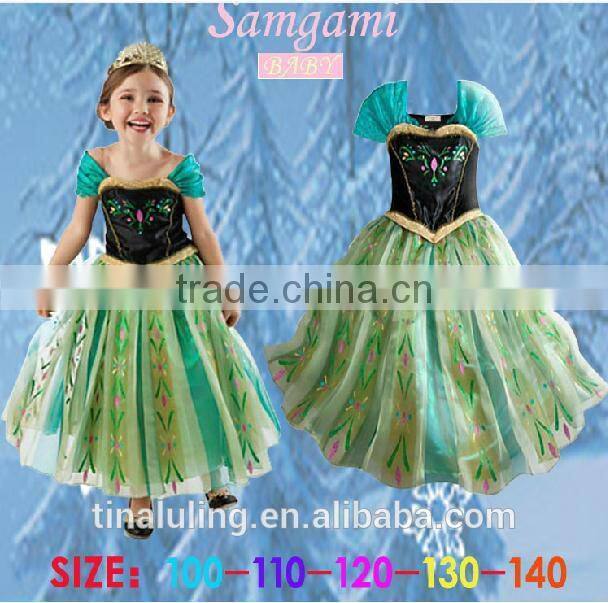 girls latest designer dress kids costume Cosplay dress girls wedding dress child evening dresses