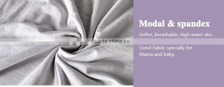 Wild Maternity Clothing Printing Breastfeeding Clothes Loose and Comfortable Nursing Dress