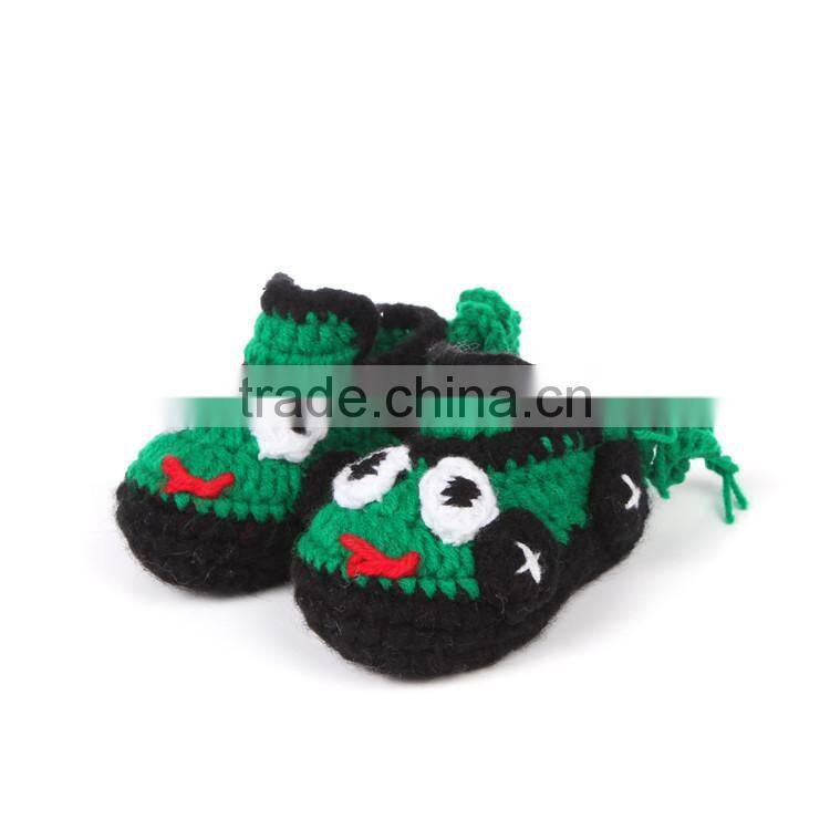 2015 Cartoon Cars Crochet Baby Booties Shoes