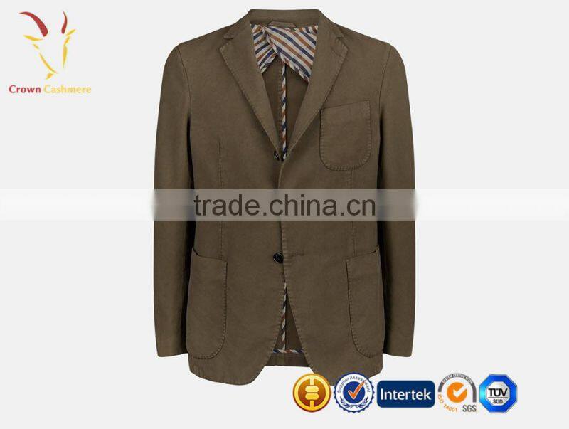 Men's Cashmere Causal Suits Cashmere Wool Blended Suits for Man