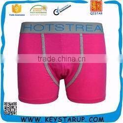 Stripe Printed Cotton Spandex Man Underwear Boxers