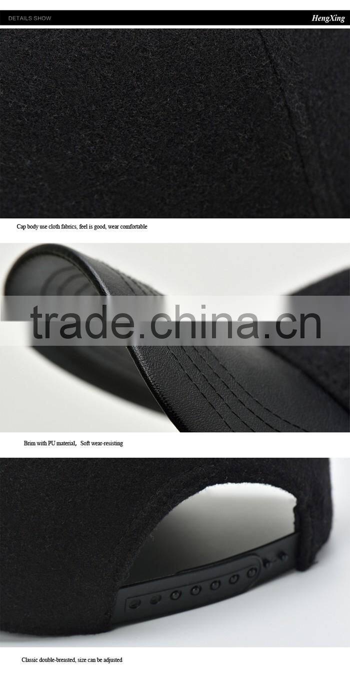 wholesale custom fitted promotional baseball cap and hat