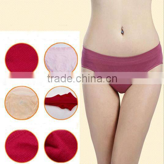 Factory Provide Latest Seamless Women Nylon Full Brief Girls Wearing Panty