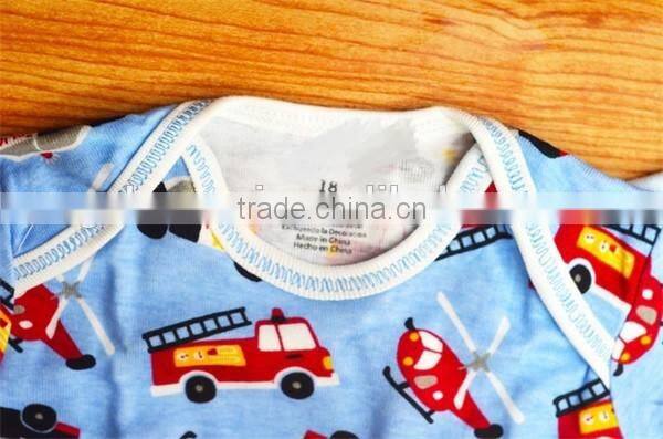 Newest style baby Boy's romper+towel summer sets