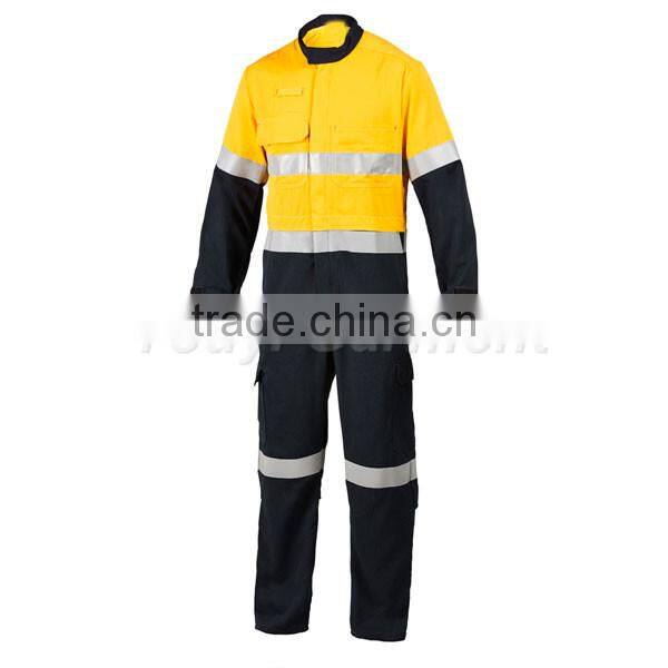 pure cotton flame resistant traditional twill coverall
