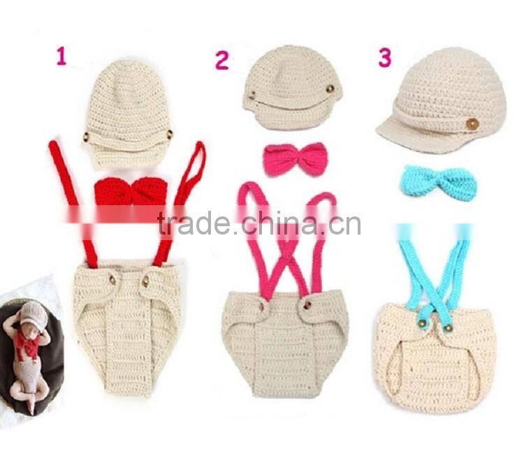 Baby Boy Photo Prop, Hat and Pants Set, Baby Outfit