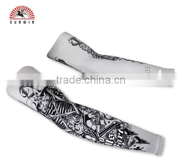 heat slimming Multifunction Cycling Wear Fashion Outdoor Sport Anti-UV Protection Breathable Arm tattoo Sleeve