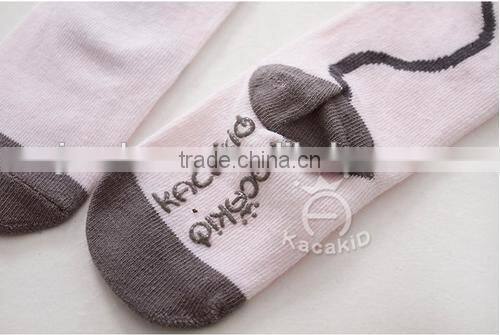 baby cute cotton socks, silicone print baby socks,baby socks