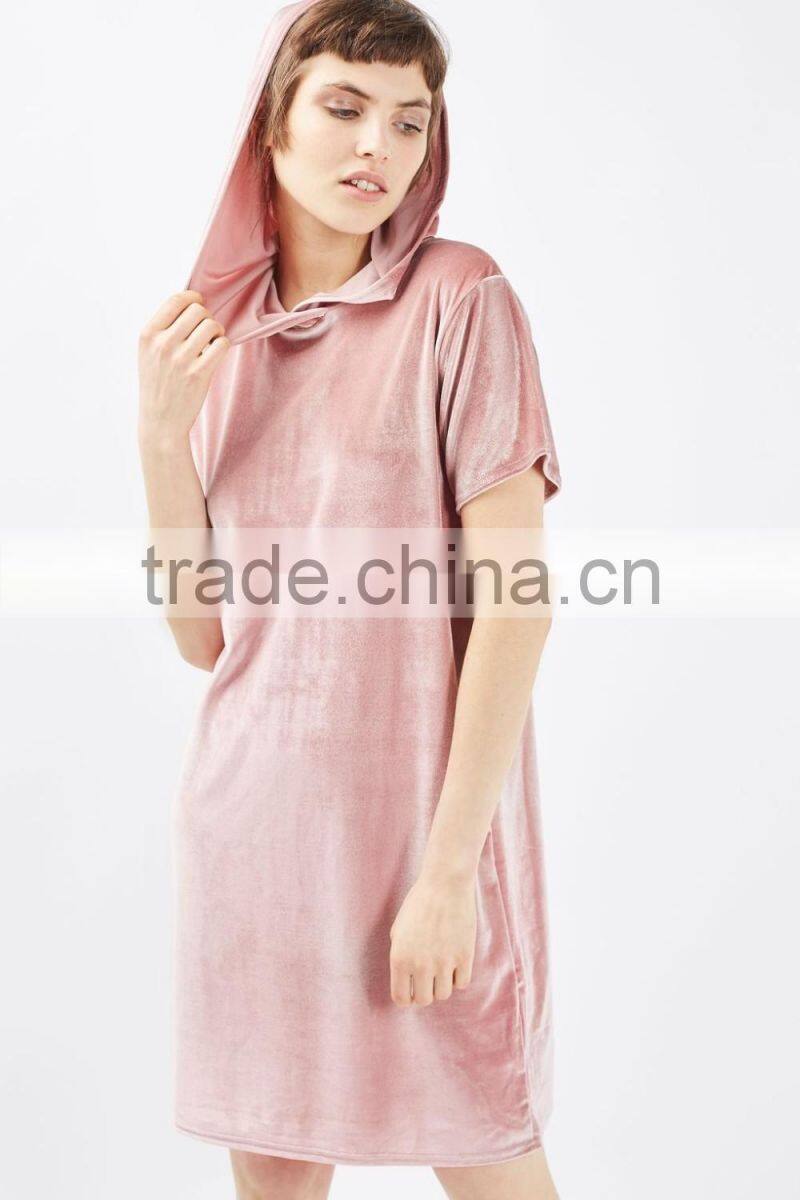 Women's Velvet/velour Midi Dress