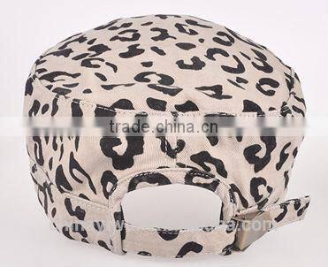 new design leopard-spotted baseball cap for women