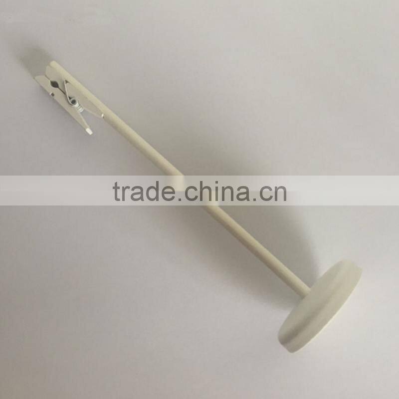 10x Wood Clothespins On The Stands Place Craft Creat Table Number Holder