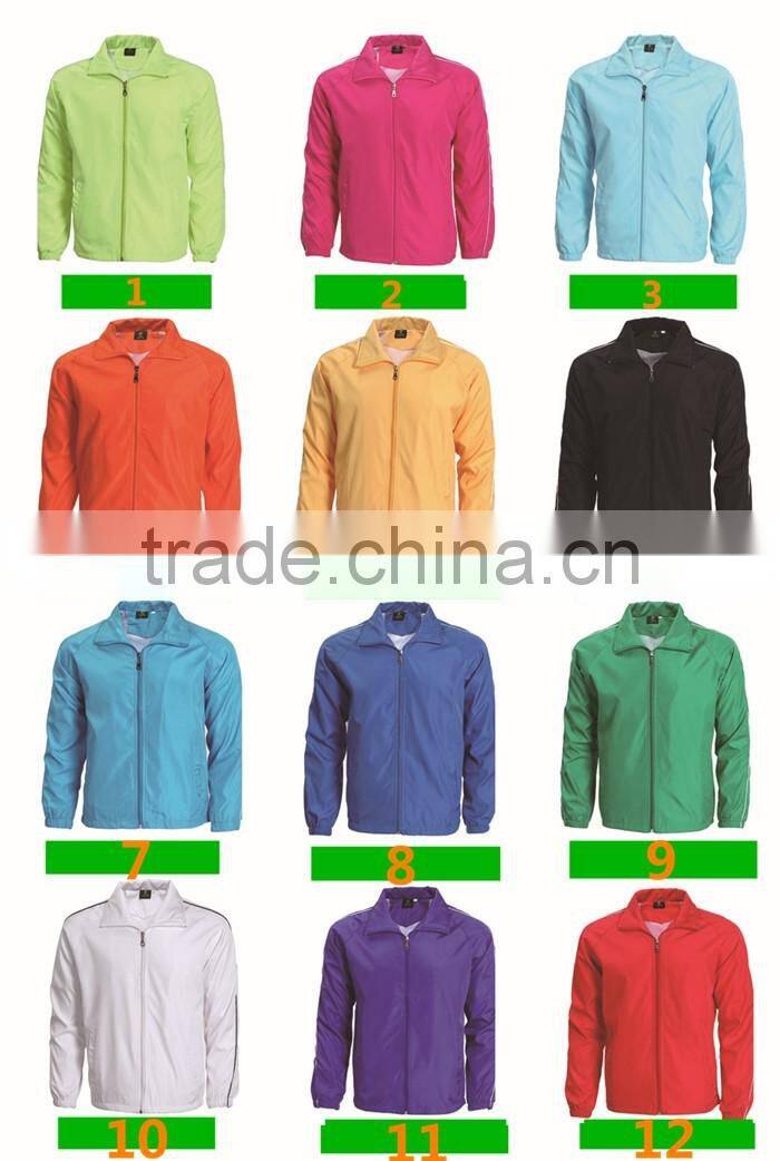 2016 Custom Made Lightweight Plain Cheap Varsity Jacket