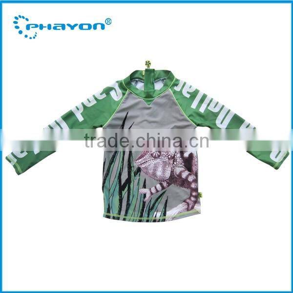 < OEM> Surf Swimwear Shirt Sets with shorts building tight rash guard