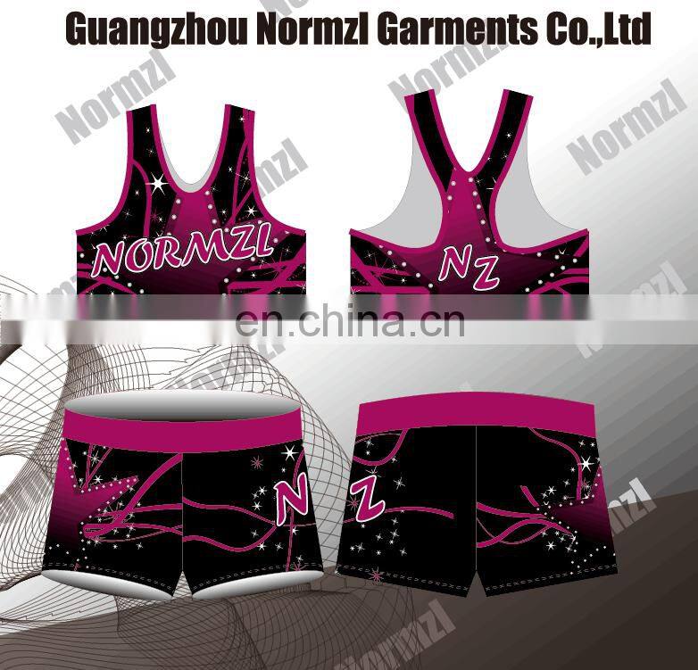High quality yoga dance crop top performance wear