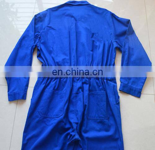 Alibaba China manufacture certificate EN14116 100% cotton fire retardant material safety coveralls