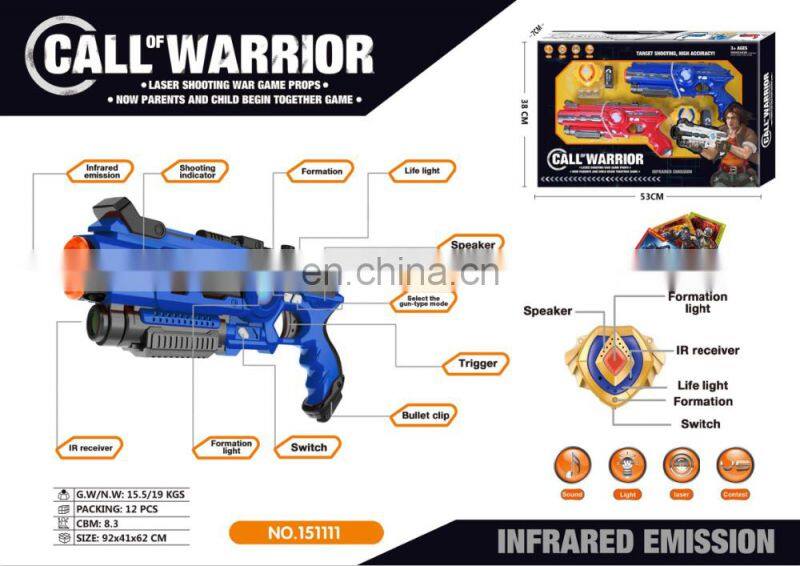 Hot selling electronic indoor shooting game spaceship toy