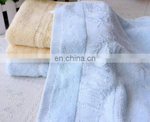 bamboo fiber fabric advertising use face towel oem logo