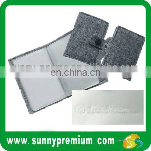 Felt credit card case