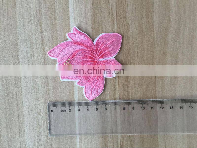 2017 hot sale Embriodery Flower Patches,Embroidery Patch for clothes