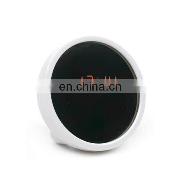 Best seller mirror alarm clock promotional digital clock girls digital alarm clocks