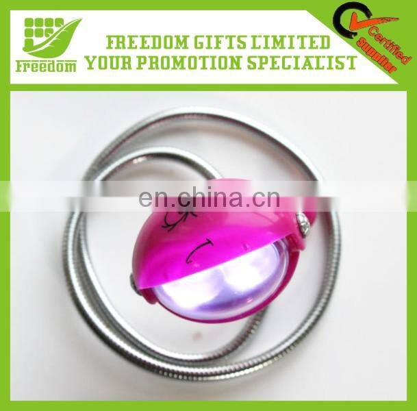 Customized Logo Promotional Flexible Rubber Book Light