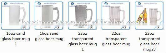420ml Glass Bottle with White Patch