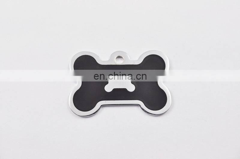 custom OEM/ODM wholesale qrcode metal cute dog tags id