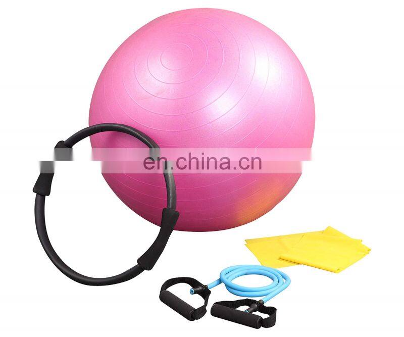 custom logo print high quality magic fitness yoga Pilates circle Ring