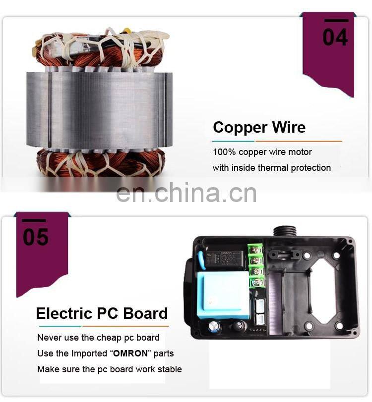 Top quality automatic pressure control water pump booster automatic water pump