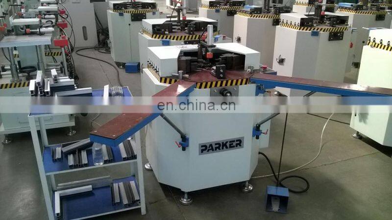 1.5KW power aluminum door window high speed corner crimping machine price