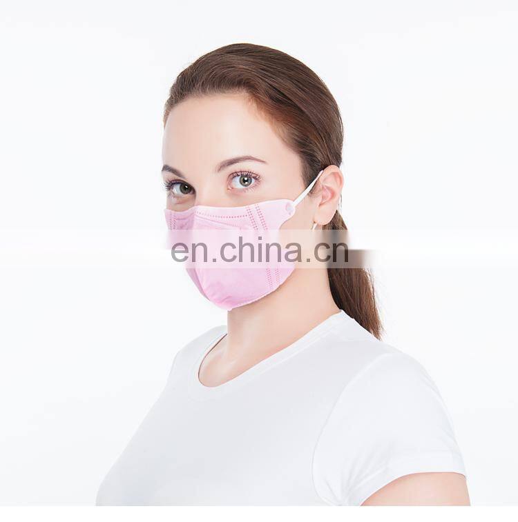 Custom Printed FFP1 Pink Nose Protection Mask for Women